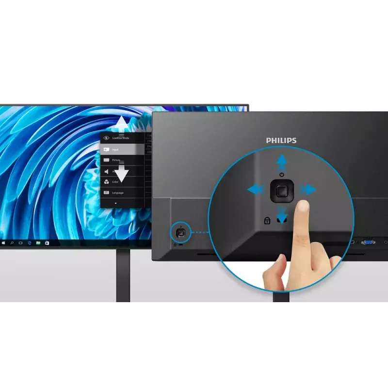 Philips 5000 series 27E1N5600HE/00 monitor de computador 68,6 cm (27 polegadas) 2560 x 1440 píxeis Quad HD LCD preto