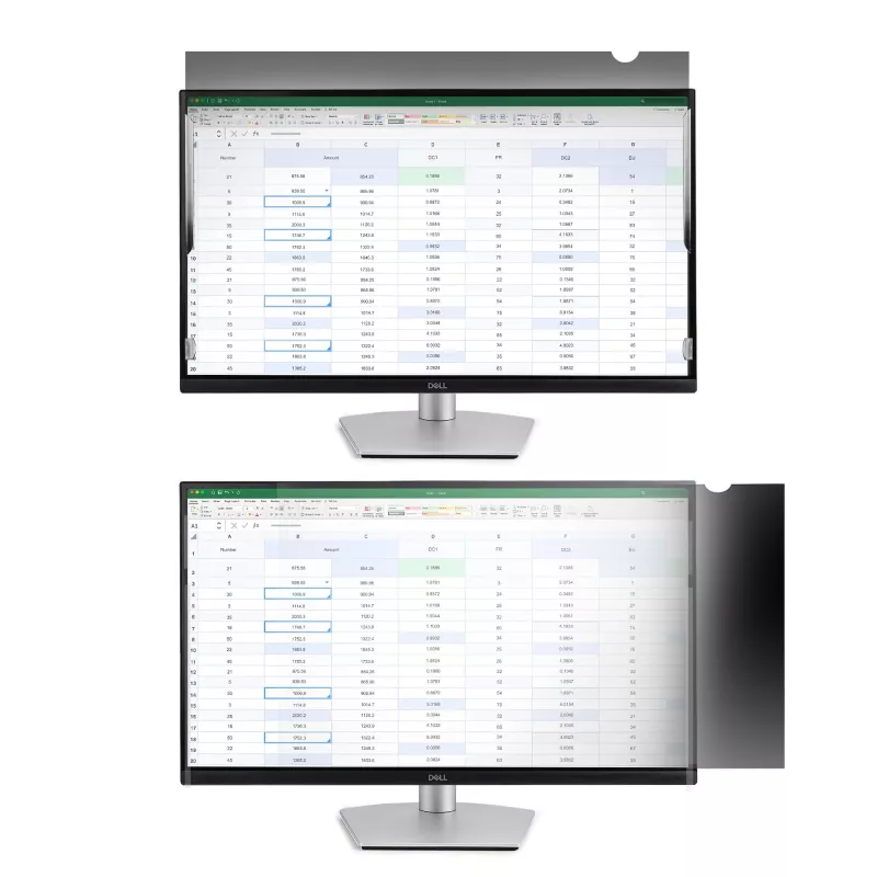 StarTech.com filtro de privacidade para monitor de computador 28 polegadas 16:9, película de privacidade antirreflexo com redução de 51% de luz azul, película protetora para monitor com ângulo de visualização de +/- 30 graus