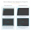 StarTech.com filtro de privacidade para monitor de computador 28 polegadas 16:9, película de privacidade antirreflexo com redução de 51% de luz azul, película protetora para monitor com ângulo de visualização de +/- 30 graus