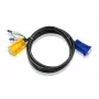 ATEN 2L5203A cabo KVM, preto, 3 m
