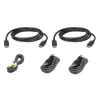 KVM seguro ATEN USB DisplayPort Dual Display; 1,8M USB DisplayPort Dual Display