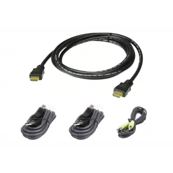 KVM seguro ATEN HDMI; 1,8M USB HDMI