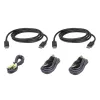 KVM seguro ATEN USB DisplayPort Dual Display; 3M USB DisplayPort Dual Display