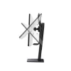 StarTech.com 2MC1S-MONITOR-STAND Crossbar suporte de secretária para dois monitores 17–27 polegadas, VESA, plástico/alumínio/aço, preto