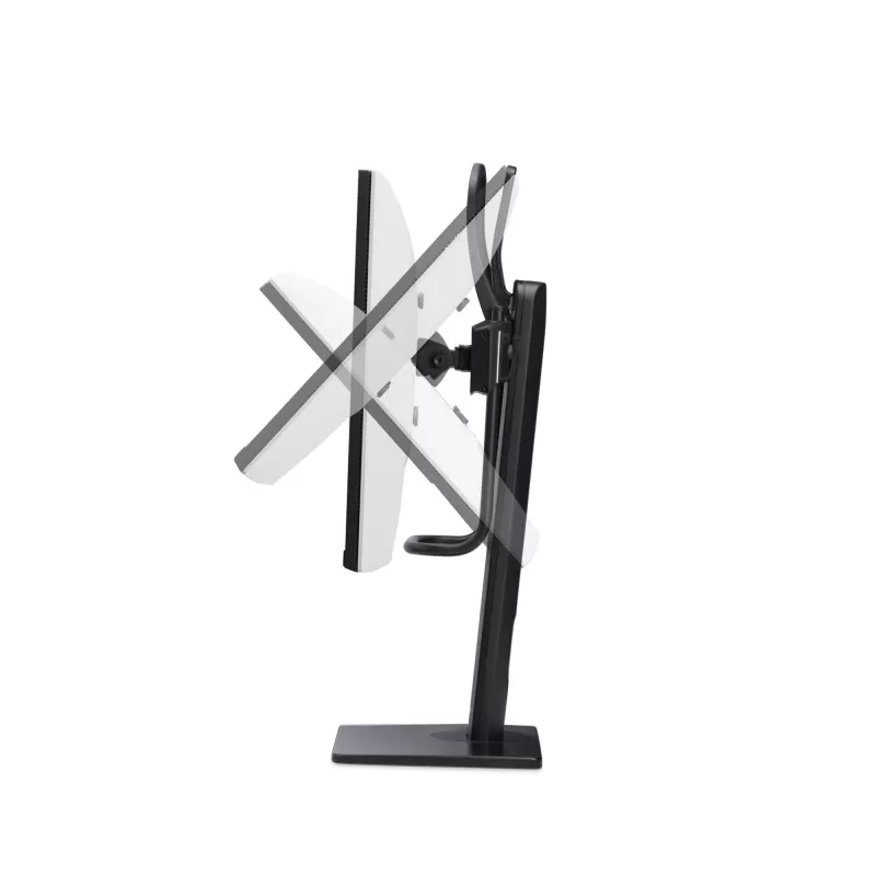 StarTech.com 2MC1S-MONITOR-STAND Crossbar suporte de secretária para dois monitores 17–27 polegadas, VESA, plástico/alumínio/aço, preto