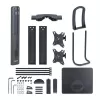 StarTech.com 2MC1S-MONITOR-STAND Crossbar suporte de secretária para dois monitores 17–27 polegadas, VESA, plástico/alumínio/aço, preto