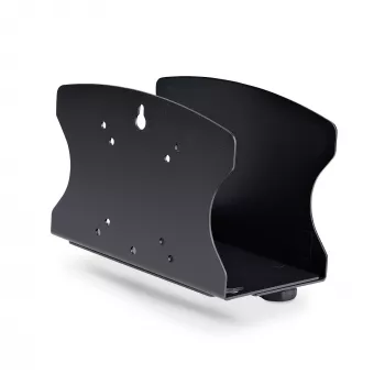 StarTech.com suporte de parede para PC, suporta computadores de secretária até 18 kg, ajuste sem ferramentas 50–200 mm, suporte/prateleira robusta de parede para caixa/torre de PC