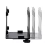 StarTech.com suporte de parede para PC, suporta computadores de secretária até 18 kg, ajuste sem ferramentas 50–200 mm, suporte/prateleira robusta de parede para caixa/torre de PC