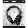 Auscultadores Sandberg Saver MiniJack Headphone Large, com fios, chamadas/música, 20 - 20000 Hz, 270 g, auscultadores, preto