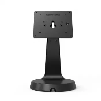 Suporte de balcão com mastro VESA Compulocks preto 100mm x 100mm 75mm x 75mm