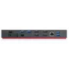 Lenovo 40AN0135EU docking station/replicador de portas para portátil com fios Thunderbolt 3 preto, vermelho