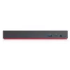 Lenovo 40AN0135EU docking station/replicador de portas para portátil com fios Thunderbolt 3 preto, vermelho