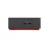 Lenovo 40B00300UK docking station/replicador de portas para portátil com fios Thunderbolt 4 preto, vermelho