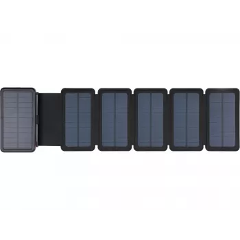 Powerbank Sandberg Solar 6-Panel 20000mAh polímero de lítio preto