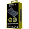 Powerbank Sandberg Solar 6-Panel 20000mAh polímero de lítio preto