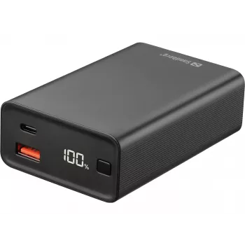 Powerbank portátil Sandberg Travel Powerbank 20000 PD65W, 20000 mAh