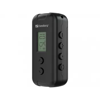 Rádio portátil Sandberg 421-00 FM 76-109 MHz preto
