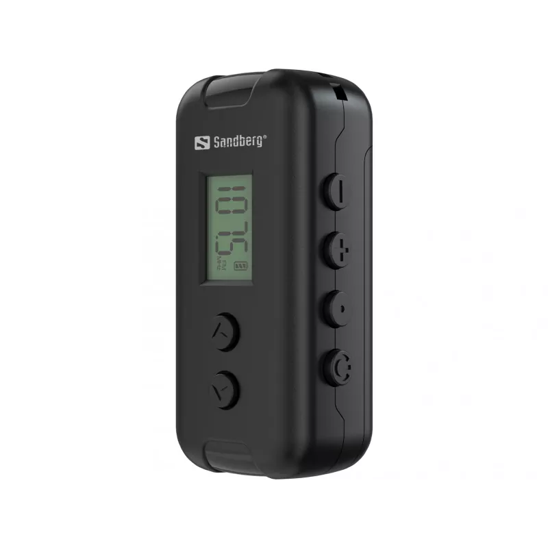 Rádio portátil Sandberg 421-00 FM 76-109 MHz preto