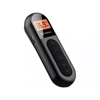 Rádio portátil Sandberg Pocket Radio FM Recharge FM 76-108 MHz