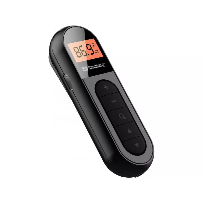 Rádio portátil Sandberg Pocket Radio FM Recharge FM 76-108 MHz