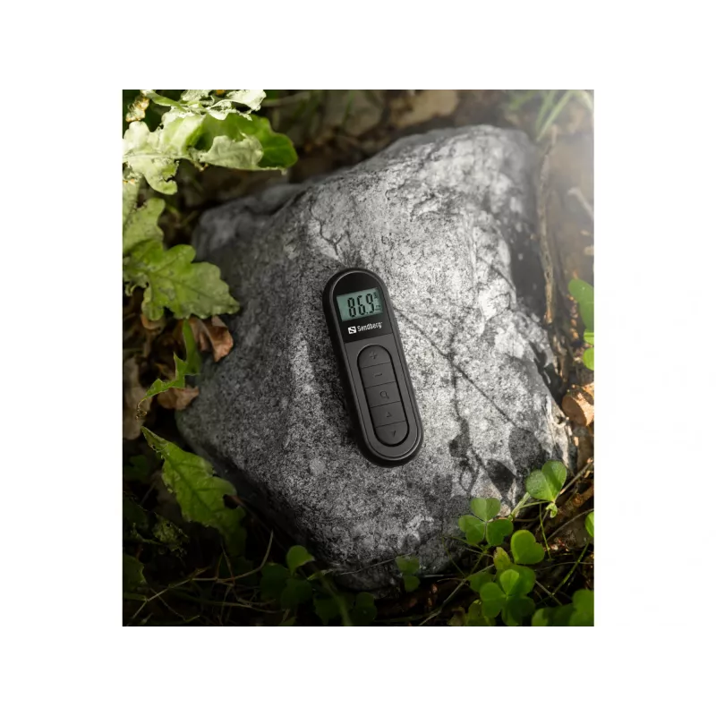 Rádio portátil Sandberg Pocket Radio FM Recharge FM 76-108 MHz