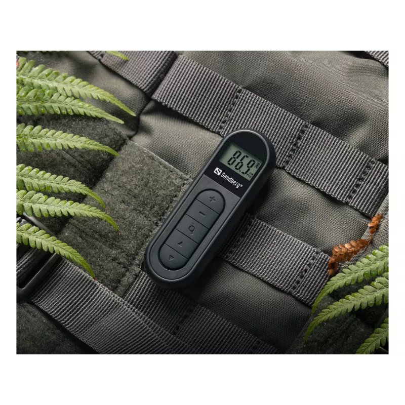 Rádio portátil Sandberg Pocket Radio FM Recharge FM 76-108 MHz
