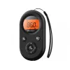 Sandberg 421-02 rádio de bolso FM+AM Recharge, FM 76–108 MHz, AM 522–1710 kHz, bateria de 500 mAh, ecrã, com auriculares