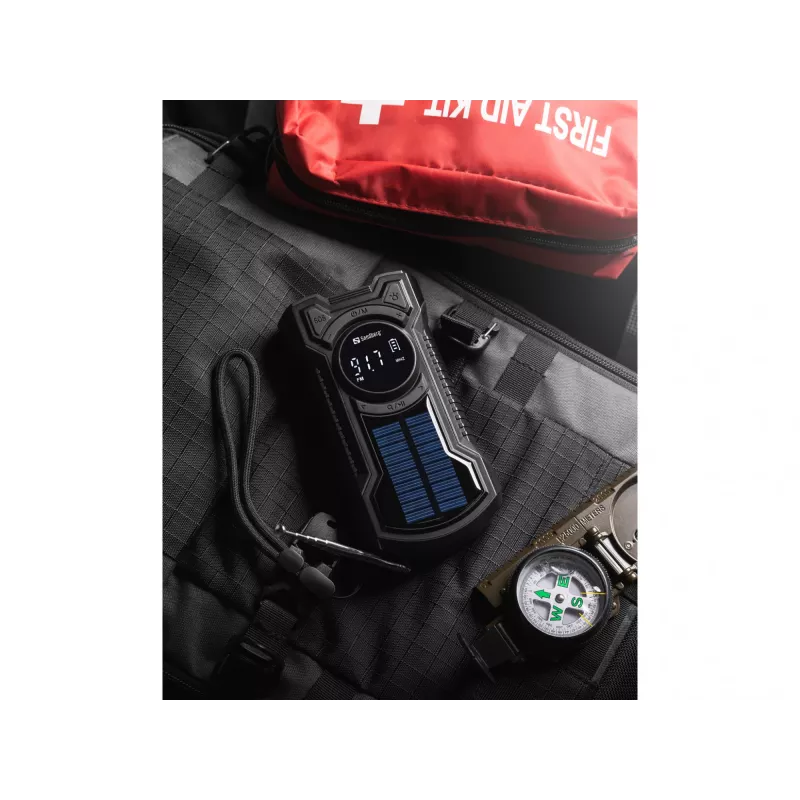 Rádio portátil Sandberg Survivor Radio All-in-1 5000 AM FM 5000mAh