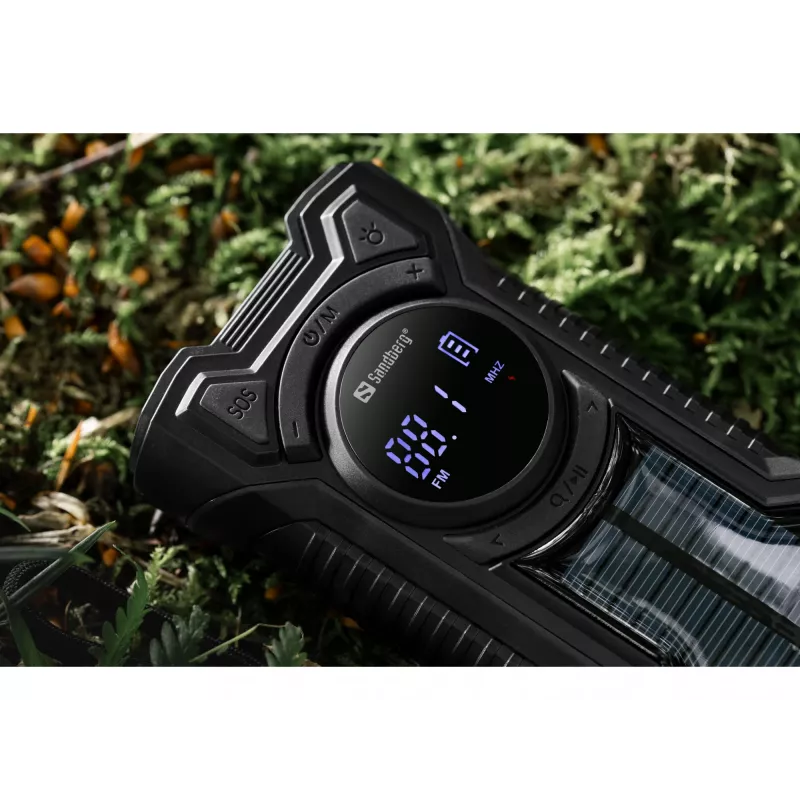Rádio portátil Sandberg Survivor Radio All-in-1 5000 AM FM 5000mAh
