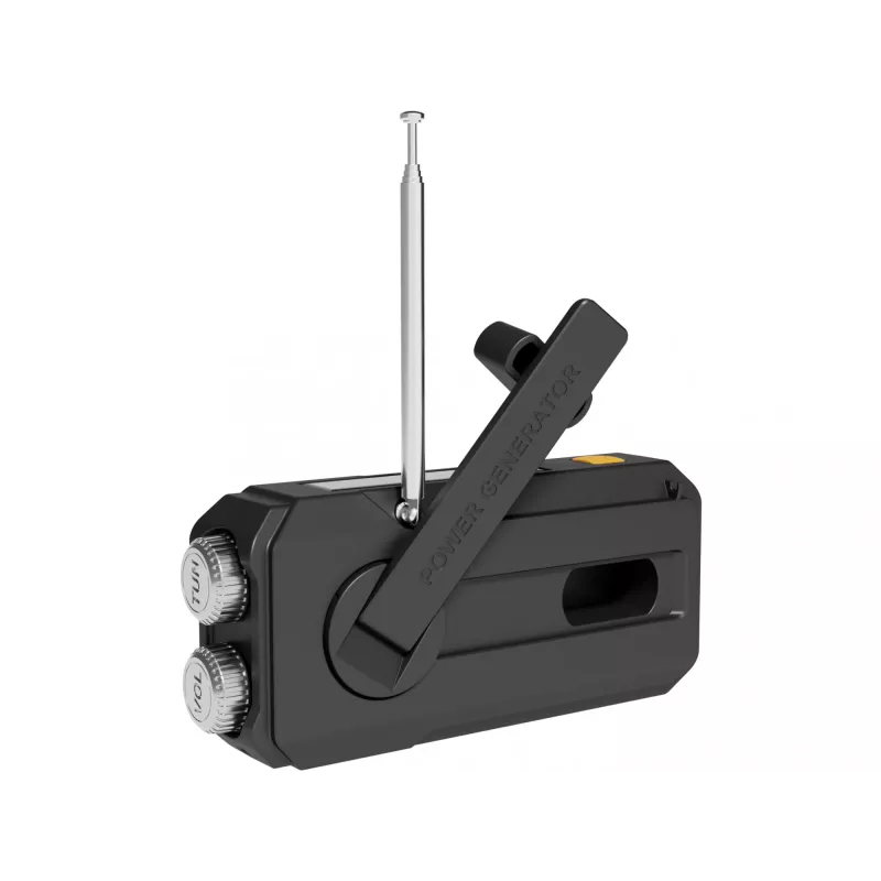 Sandberg Survivor Radio All-in-1 2000, portátil, AM, FM, 87–180 MHz, 520–1710 kHz, 3 W, analógico