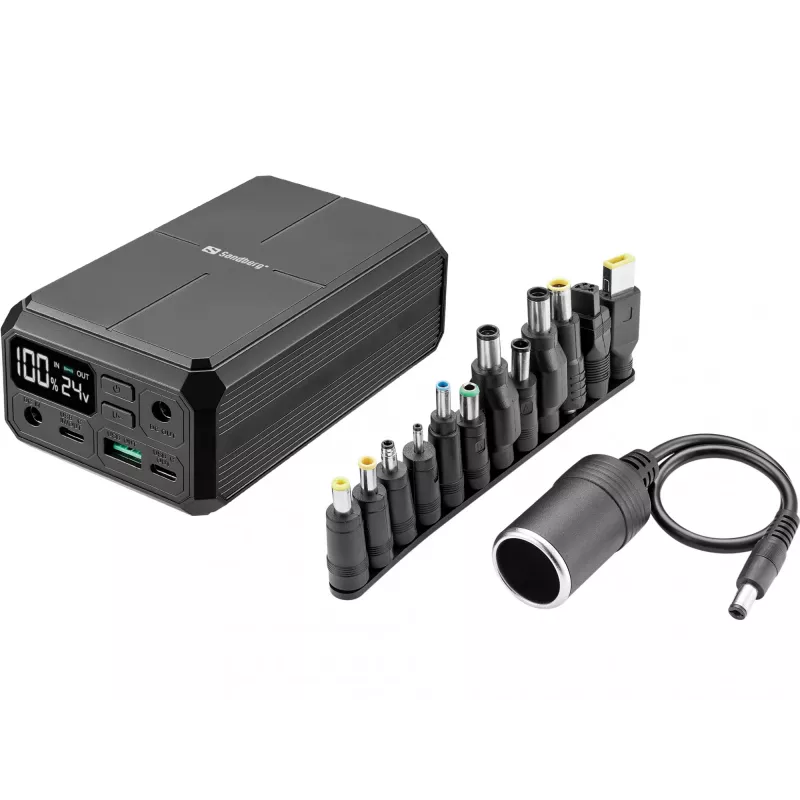 Powerbank portátil Sandberg Laptop Powerbank 27000 PD100W, 27000 mAh