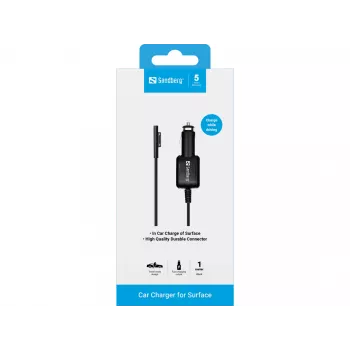 Carregador de automóvel Sandberg 441-00 para Surface
