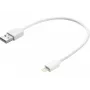Cabo Sandberg USB Lightning MFI 0,2 m branco