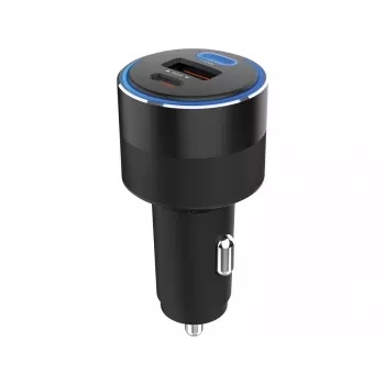 Carregador de automóvel Sandberg 3in1 130W USB-C PD carregador rápido universal
