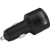 Carregador de automóvel Sandberg 3in1 130W USB-C PD carregador rápido universal