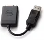 Adaptador de cabo de vídeo DELL 492-11715 DisplayPort para VGA preto