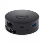 DELL DA300 com fios USB 3.2 Gen 2 (3.1 Gen 2) Type-C preto