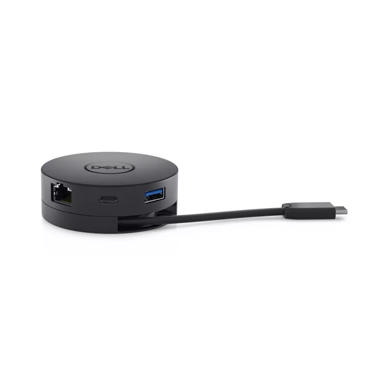 DELL DA300 com fios USB 3.2 Gen 2 (3.1 Gen 2) Type-C preto
