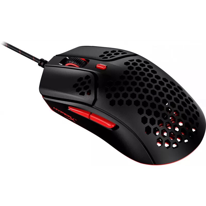 HyperX Pulsefire Haste - rato gaming (preto-vermelho)
