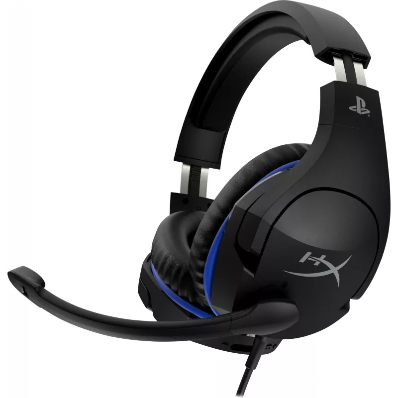 HyperX Cloud Stinger - headset gaming - PS5-PS4 (preto-azul)