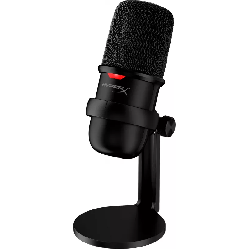 HyperX SoloCast - microfone USB (preto)