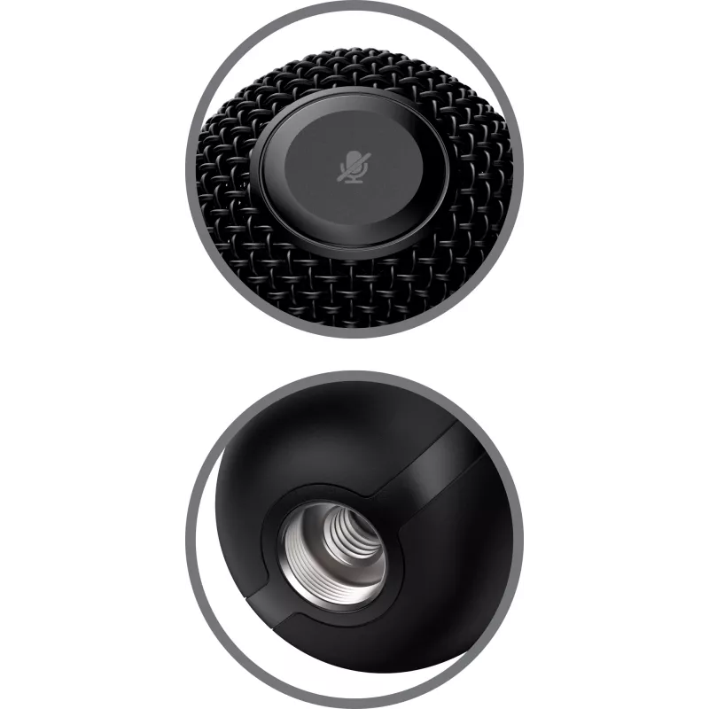 HyperX SoloCast - microfone USB (preto)