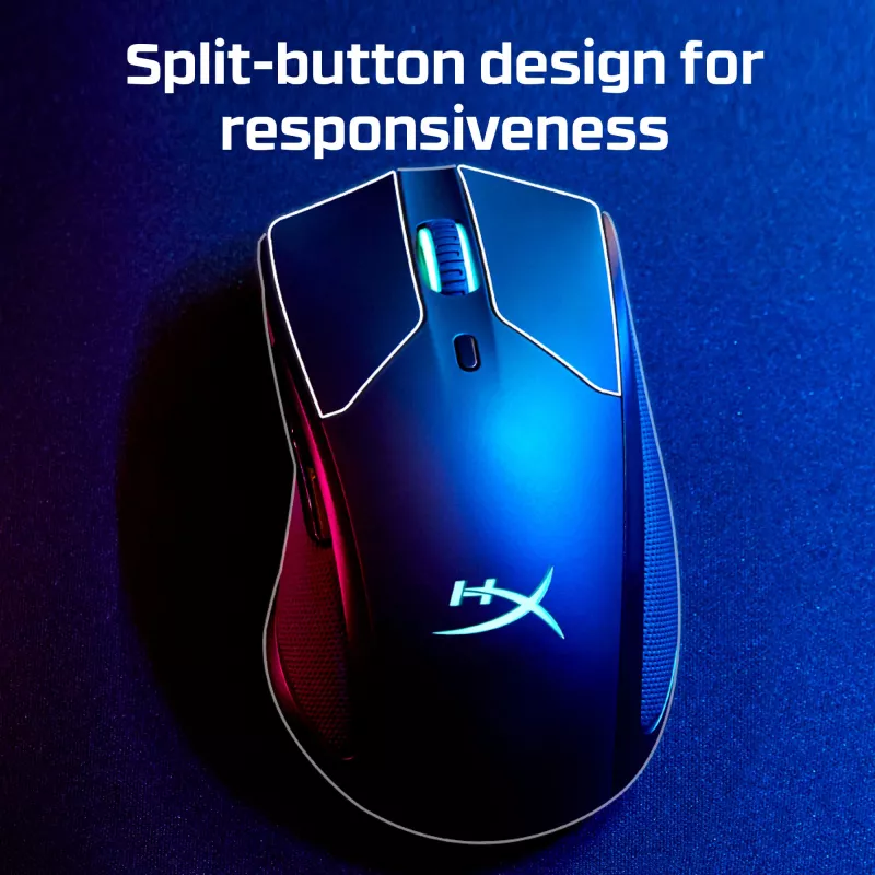 HyperX Pulsefire Dart – rato gaming sem fios (preto)