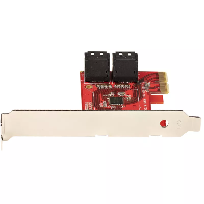 Placa SATA PCIe StarTech.com - placa de expansão SATA PCIe de 4 portas - 6 Gbit/s - chapa low-profile - conectores SATA empilhados - ASM1164 Non-RAID - conversor PCI Express para SATA