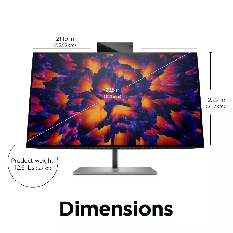 Monitor HP Z24m G3 23,8 polegadas Quad HD 2560 x 1440