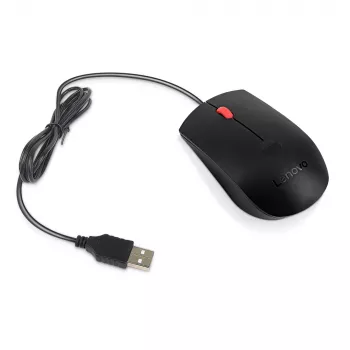 Lenovo 4Y51M03357 rato de escritório ambidestro USB Type-A ótico 1600 DPI
