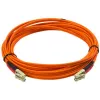 StarTech.com cabo de fibra ótica 5 m - multimodo duplex 50/125 - cabo de ligação de fibra LSZH - LC/LC