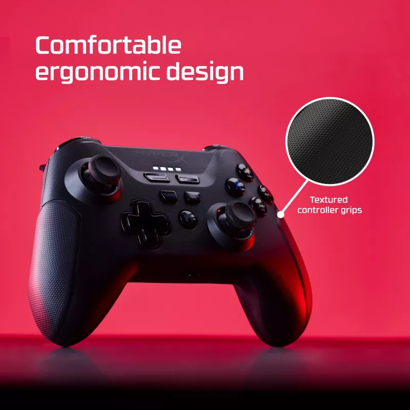 HyperX Clutch – comando de gaming sem fios (preto) – dispositivos móveis/PC
