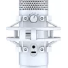 HyperX QuadCast S - microfone USB (branco-cinzento) - iluminação RGB