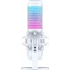 HyperX QuadCast S - microfone USB (branco-cinzento) - iluminação RGB